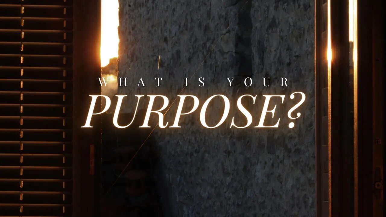 God Made YOU For Purpose!