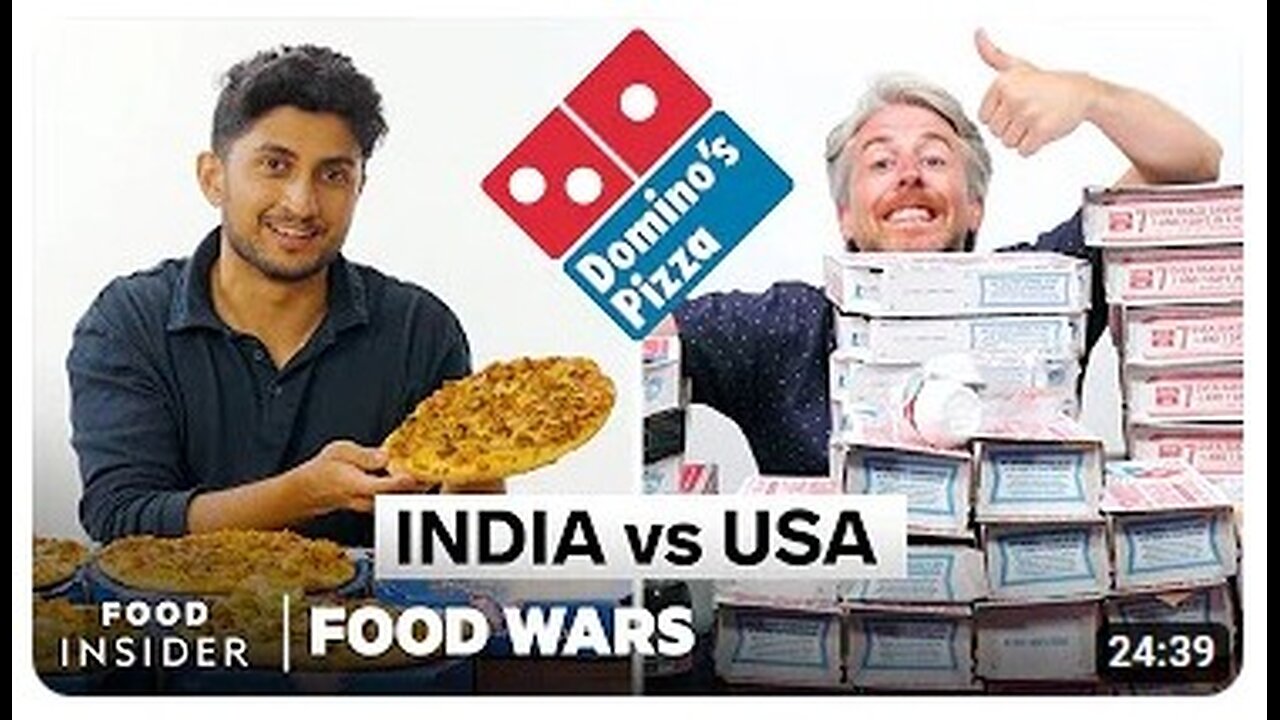 US vs India Domino’s Pizza | Food Wars | Food Insider