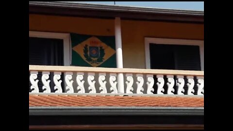 Bandeira Imperial na cidade de Campinas - SP