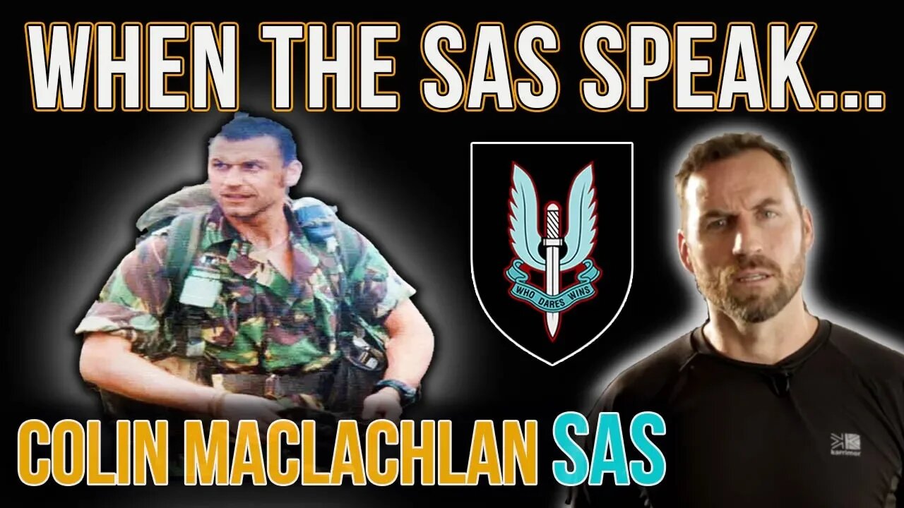 SAS Trooper 'I Got A Standing Ovation' | Colin Maclachlan | Inspirational Speaking | Who dares Wins