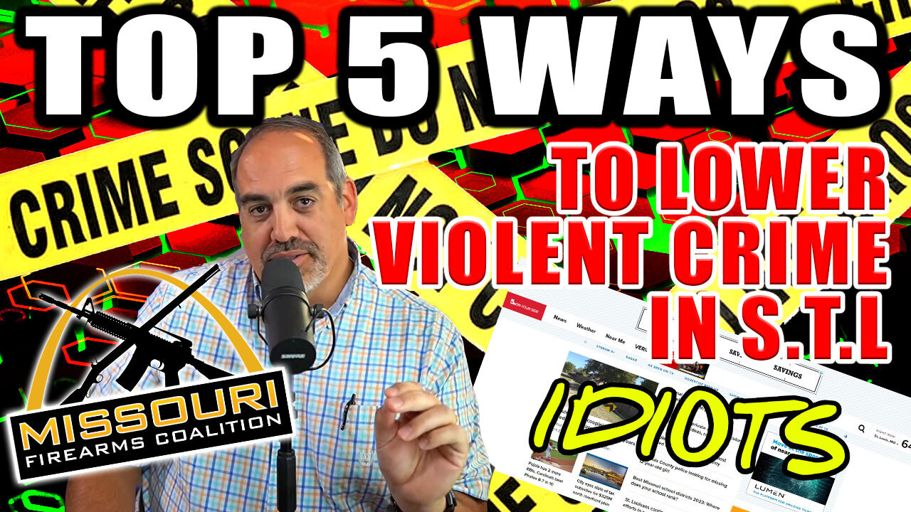 MOFC's Top Five Ways to Lower Violent Crime in STL!