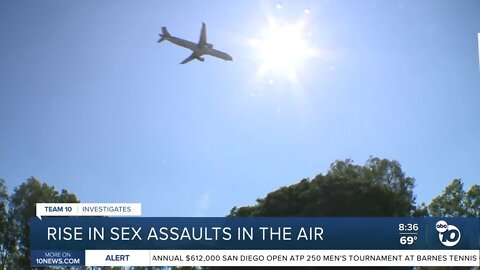 Rise in sex assaults in the air