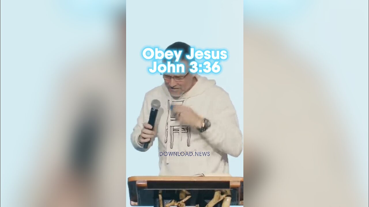 Pastor Greg Locke: The one who believes in the Son has eternal life; but the one who does not obey the Son will not see life, but the wrath of God remains on him, John 3:36 - 12/13/23