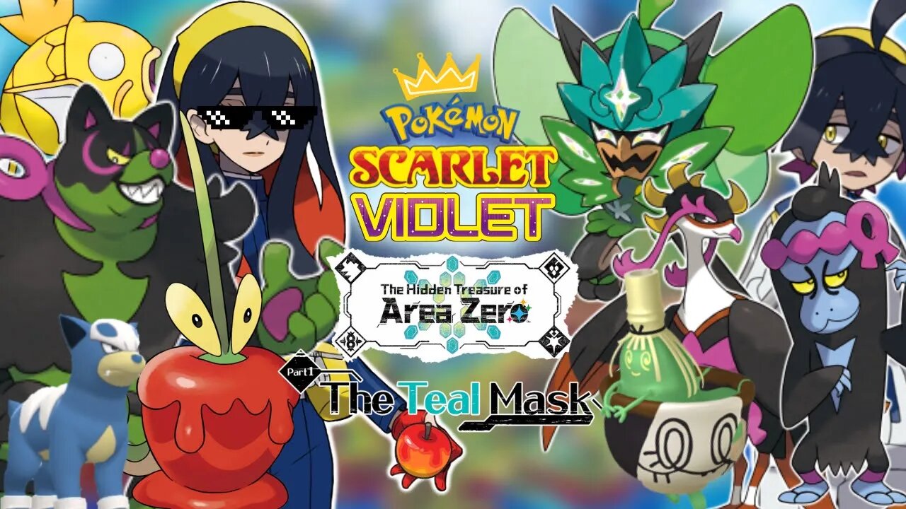 Pokémon Scarlet and Violet The Teal Mask DLC Gameplay Part 3!