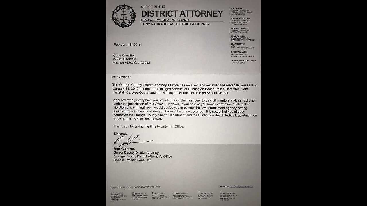 Mr. Clawitter’s End of the Year Teacher Speech June 5, 2015 Huntington Beach High School