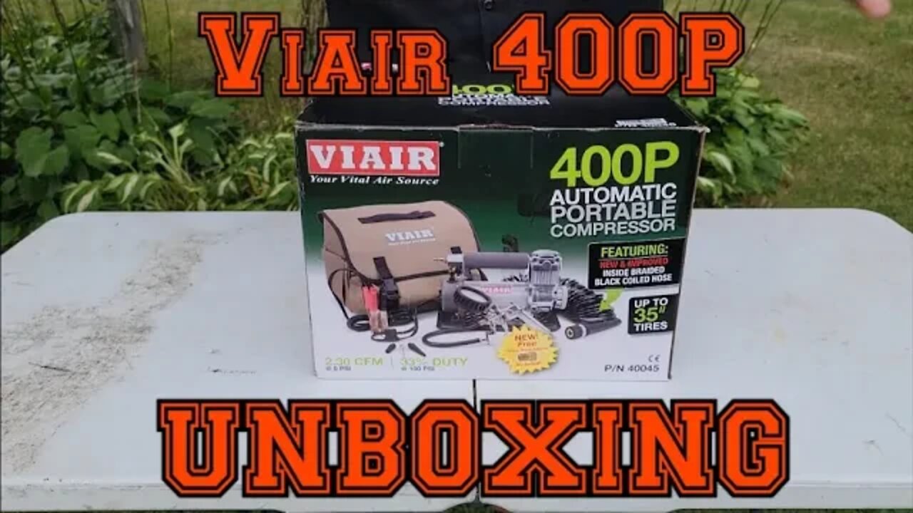 Unboxing the Viair 400P Portable Compressor