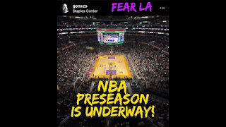 NBA Preseason is Underway! | Fear LA Presents: Up in the Rafters | October 5, 2021