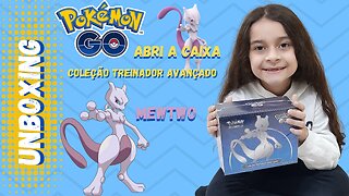 COLEÇÃO TREINADOR AVANCADO MEWTWO / BOX BRASILEIRA / POKEMON GO TCG