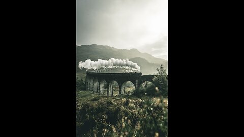 Train Cross Amazing Flyover