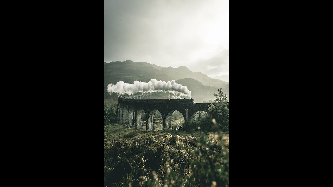 Train Cross Amazing Flyover