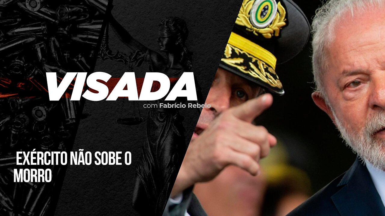 EXÉRCITO NÃO SOBE O MORRO - AO VIVO: VISADA - 30/10/2023