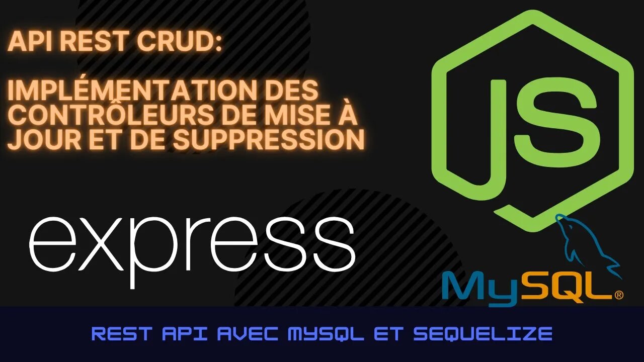 REST API CRUD : Mise à jour et suppression UPDATE DELETE Partie 6/6