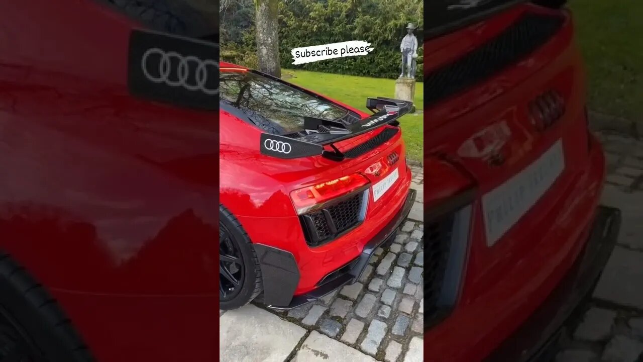 Audi R8 loud sound 🔥🔥 #onepercent_clubb #audi #r8