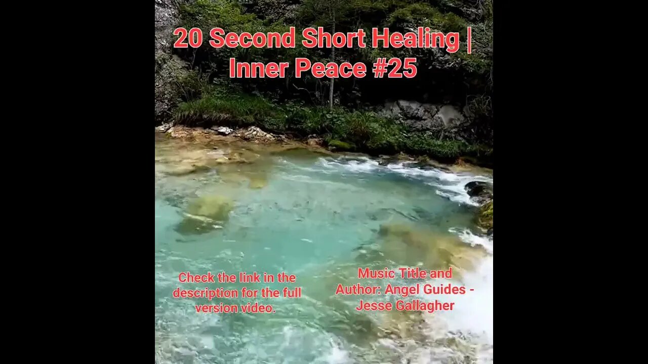 20 Second Short Healing Inner Peace | Meditation Music | Angel Guides | #25 #Meditation #shorts