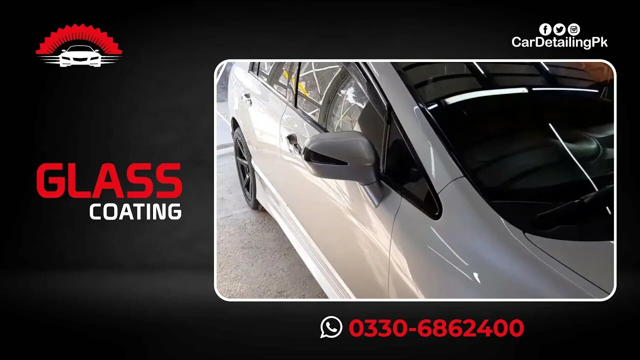 Glass Coating and Paint Correction in Islamabad