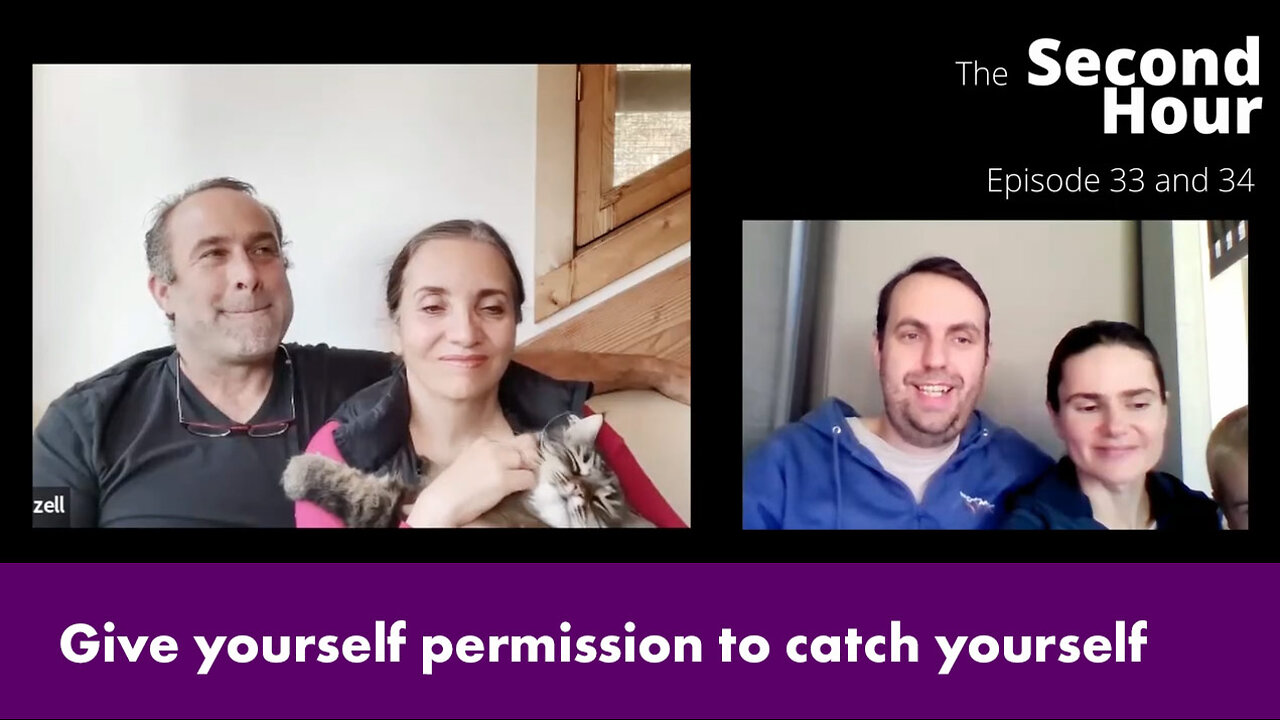 Give yourself permission to catch yourself