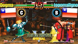 Samurai Shodown V Special (Dogma~ Vs. topomaligno) [Chile Vs. Chile]