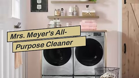Mrs. Meyer's All-Purpose Cleaner Spray, Basil, 16 fl. oz - Pack of 3
