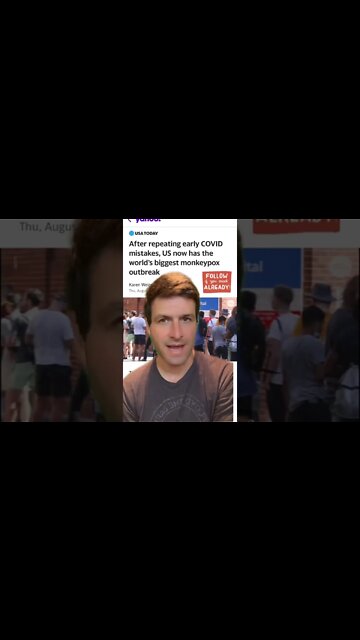 US Has Worlds Biggest Monkeypox Outbreak..