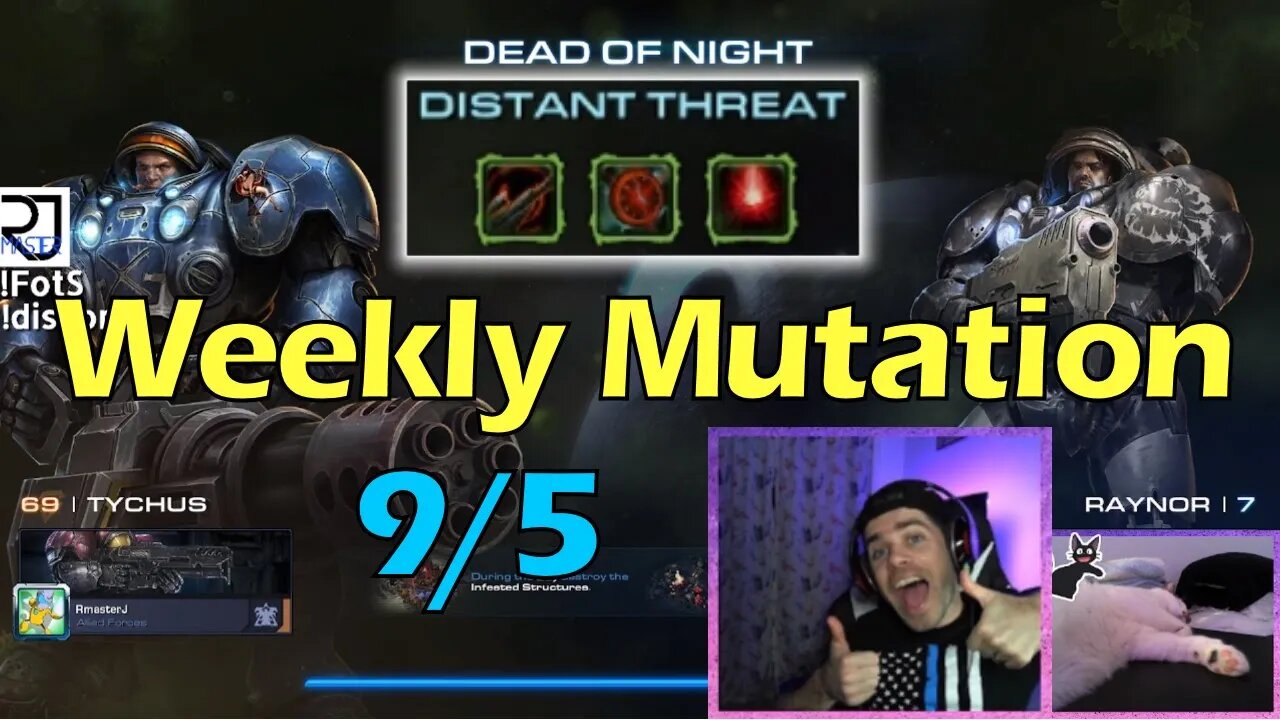 Distant Threat - Starcraft 2 CO-OP Weekly Mutation w/o 9/5/22