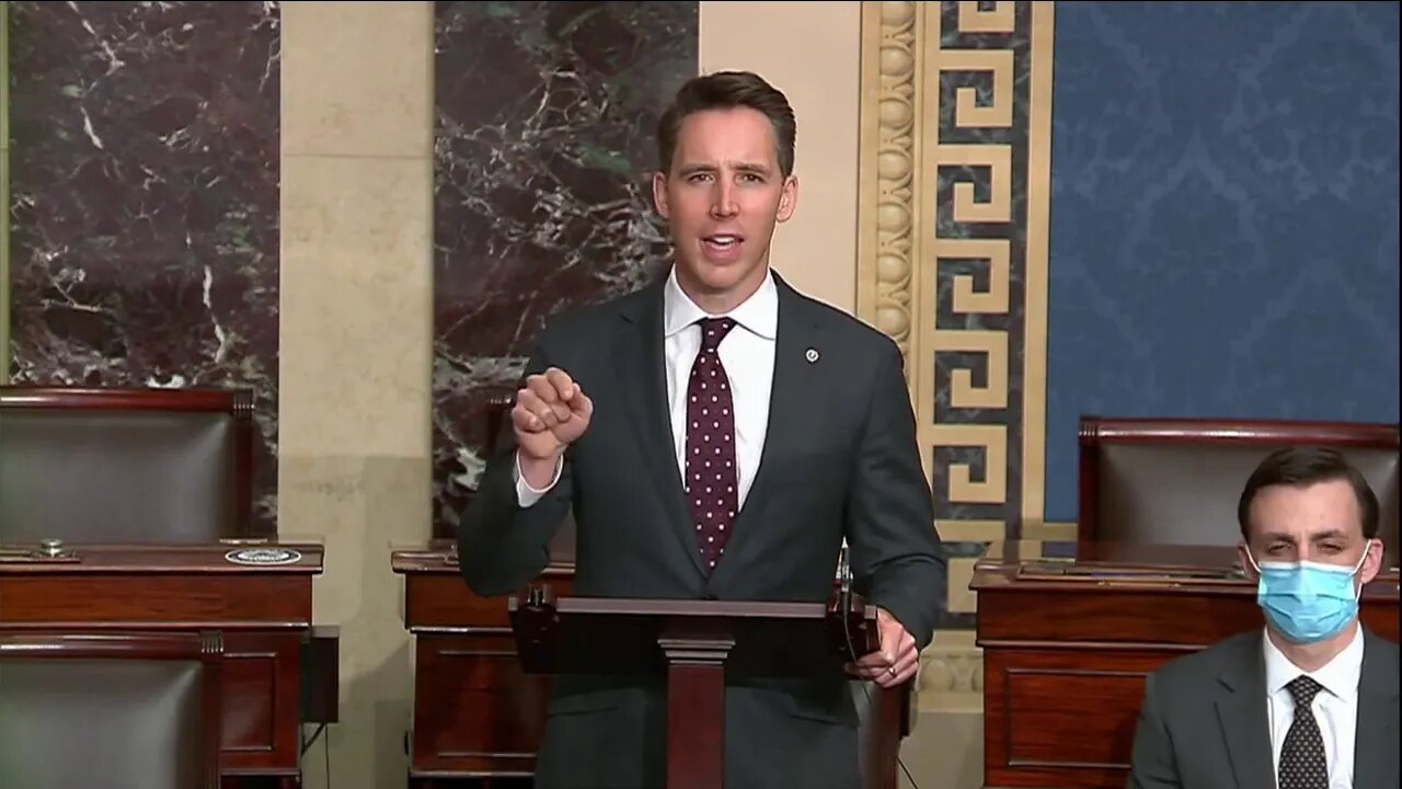 Senator Hawley: Let those who have been censored by Big Tech claim their rights, let them sue