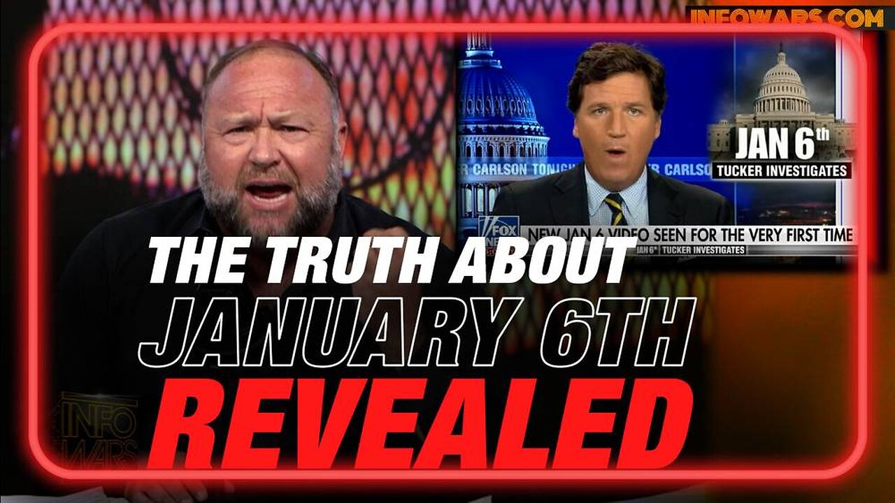 Tucker Carlson Pledges to 'Brings the Goods' Exposing January 6th as a False Flag