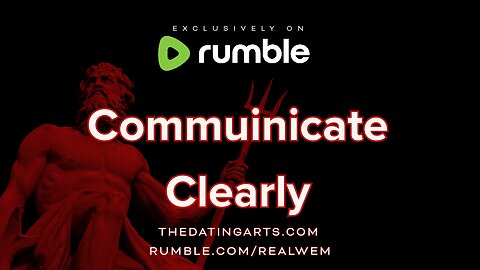 Communicate Clearly