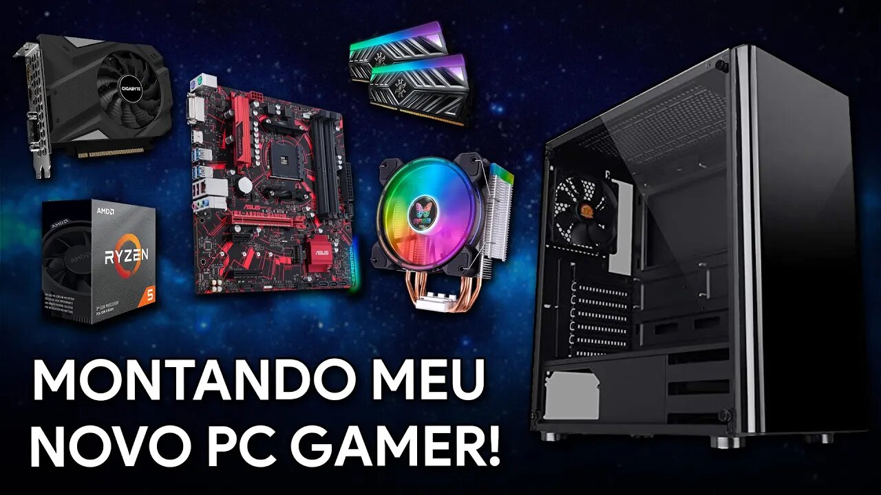 MONTANDO MEU NOVO PC GAMER!