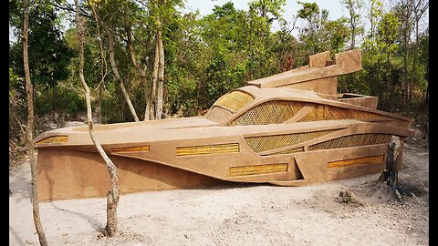 We build modern, creative and beautiful boat house (land boat house)