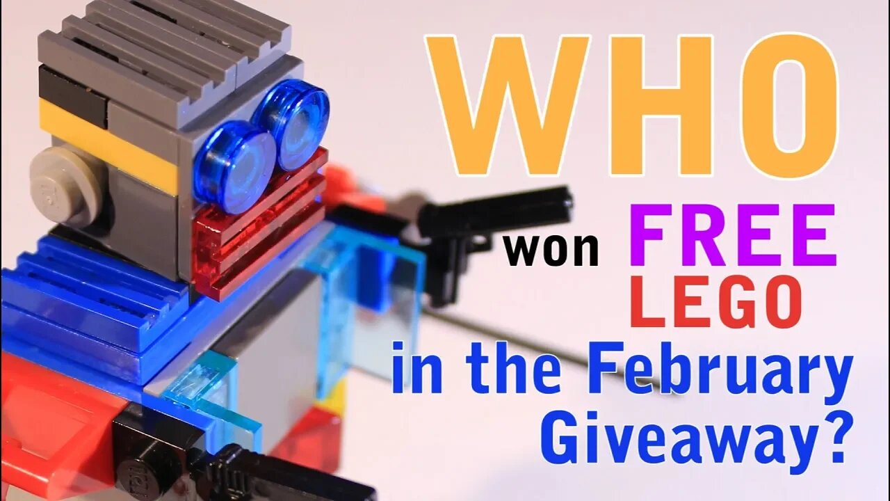 Winner of the February giveaway!