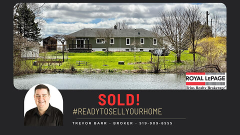 $824,900 - #SOLD - 4147 LAKESHORE ROAD - ST. WILLIAMS, ON #READYTOSELLYOURHOME #SELLWITHTREVORBARR