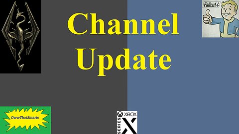 Channel Update - The Old Man Grumpeth!