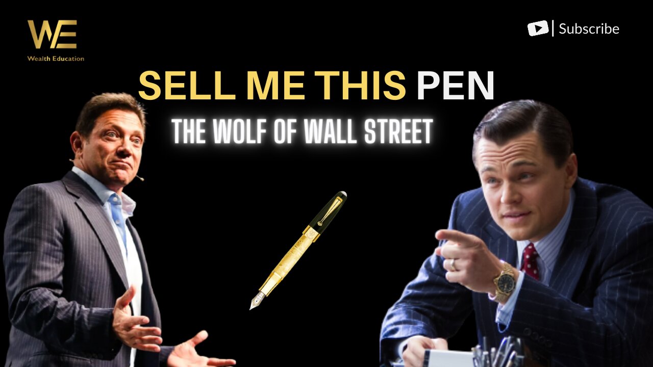 Sell Me This Pen | Leonardo DiCaprio as Jordan Belfort in The Wolf of Wall Street