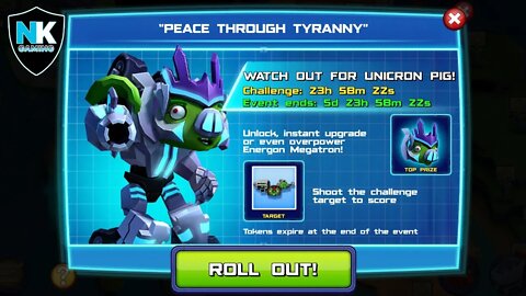 Angry Birds Transformers - Peace Through Tyranny Event - Day 1 - Feat. Over 25 Different Characters