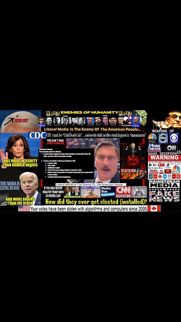 Mike Lindell Confronted The Fake News Media At President Trump’s Mar-a-Lago Announcement