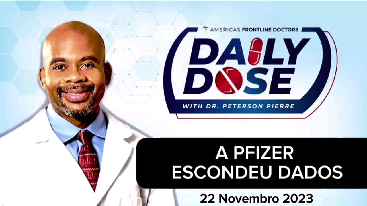 Pfizer escondeu dados _ Dr. Peterson Pierre