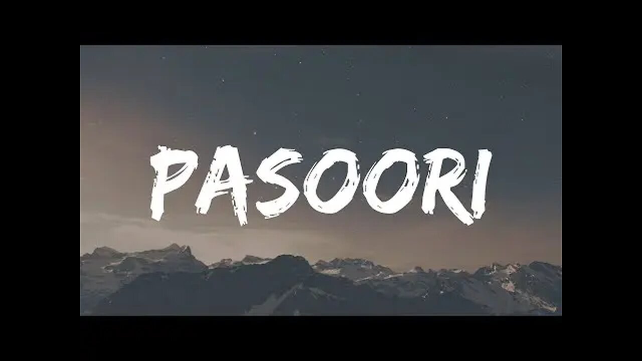 Pasoori