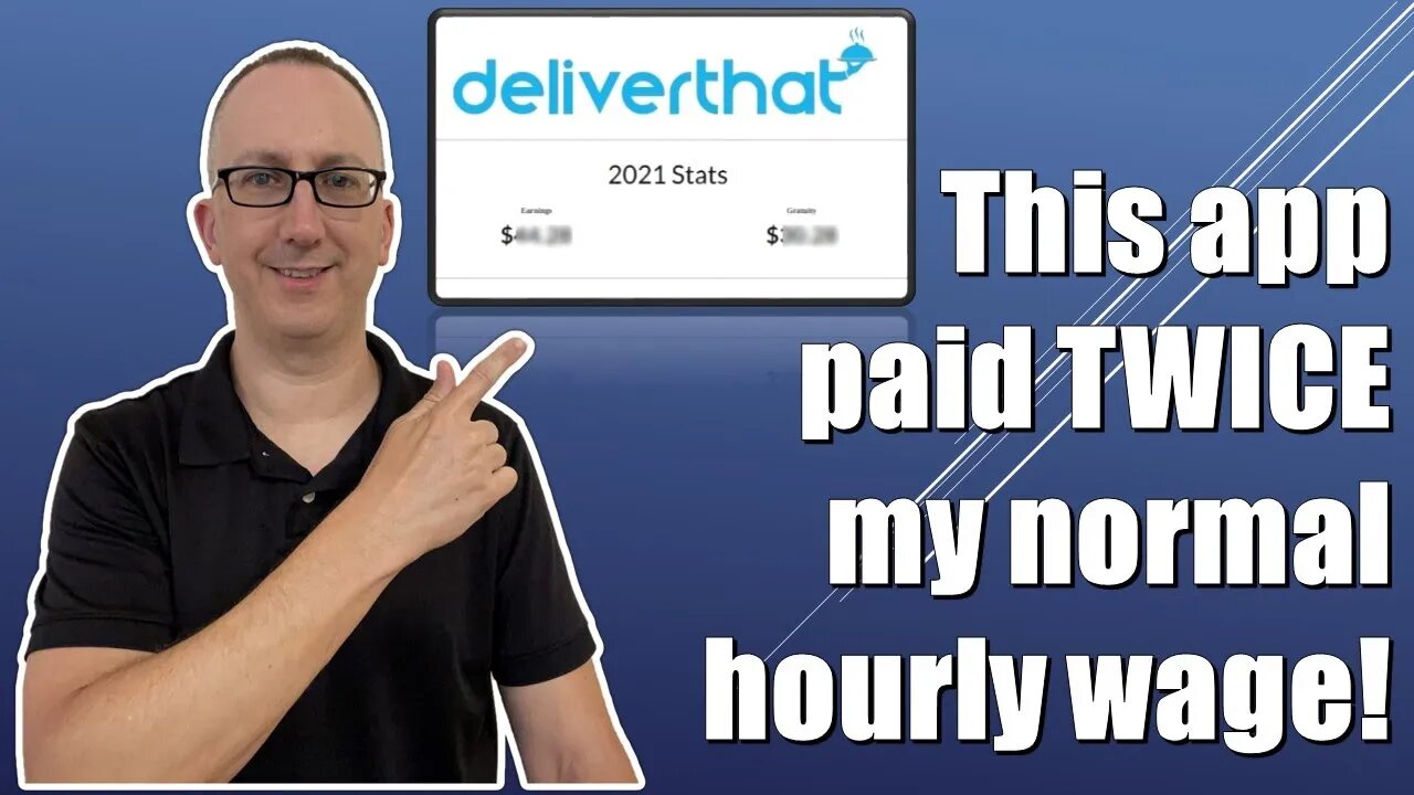 My First Day with DeliverThat (how much did I make?)