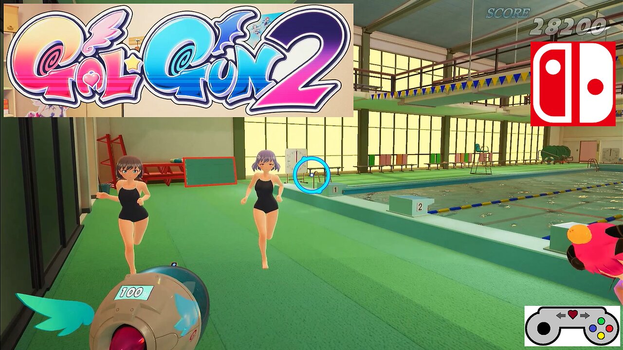 Gal*Gun 2 - Pool Time... In School