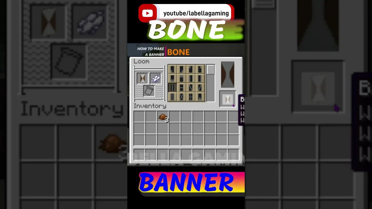 Bone Banner | Minecraft