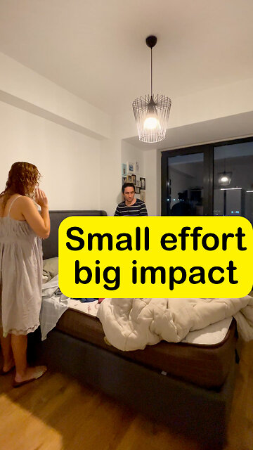 Small effort, big impact: the satisfying art of making a perfectly made bed