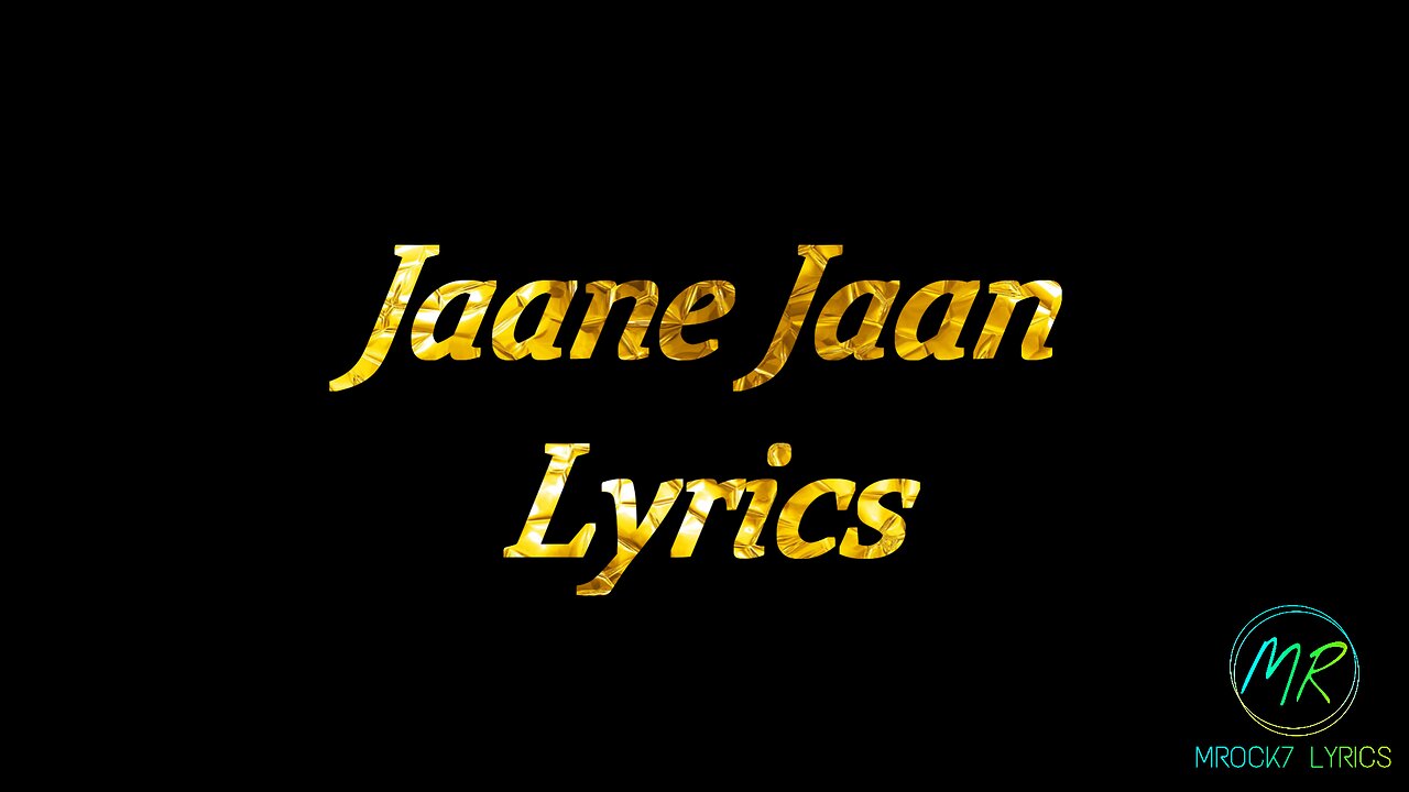 JAANE JAAN Lyrics | Neha Kakkar | Sachin-Jigar | Kareena Kapoor Khan | Jaideep Ahlawat | Vijay Varma