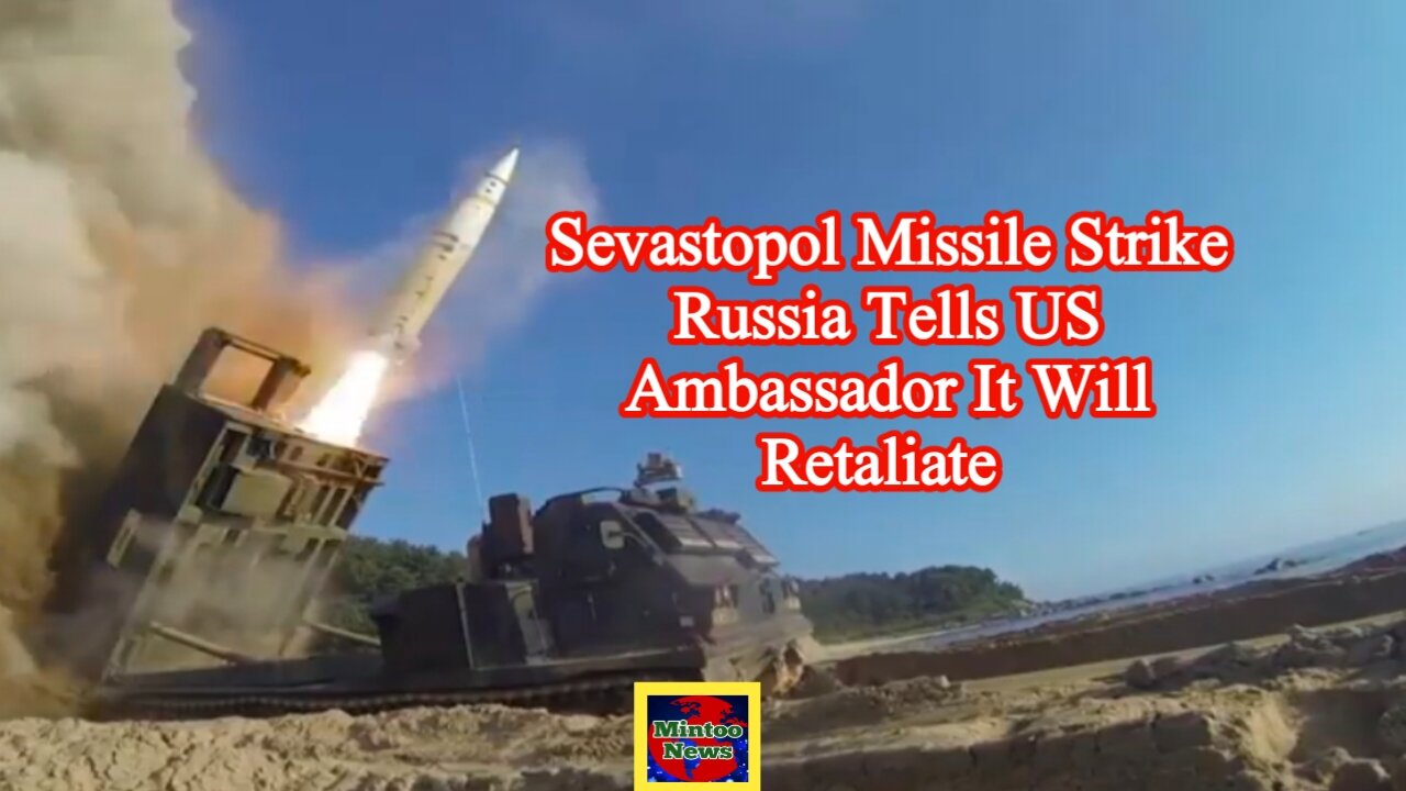 Russia tells US ambassador it will retaliate over Sevastopol missile strike