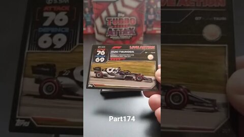 Topps Turbo Attax 2022 F1 Formula1 epic trading card opening best exclusive unboxing FRENCH GP2022