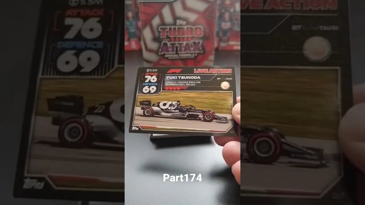Topps Turbo Attax 2022 F1 Formula1 epic trading card opening best exclusive unboxing FRENCH GP2022