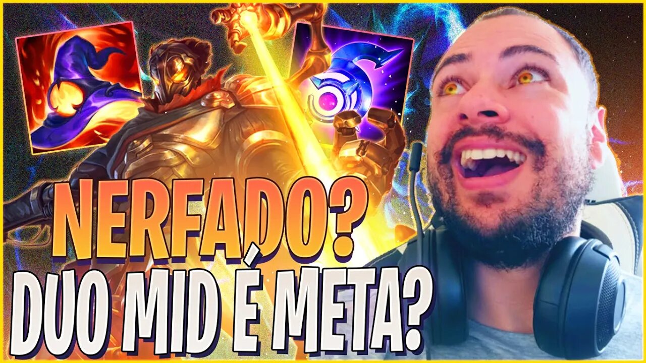 VIERAM DOIS NO MID CONTRA O MEU VIKTOR QUE FICOU QUENTE DEMAIS - LEAGUE OF LEGENDS PRÉ-SEASON 2021