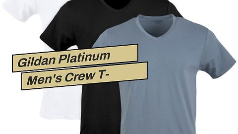 Gildan Platinum Men's Crew T-Shirts