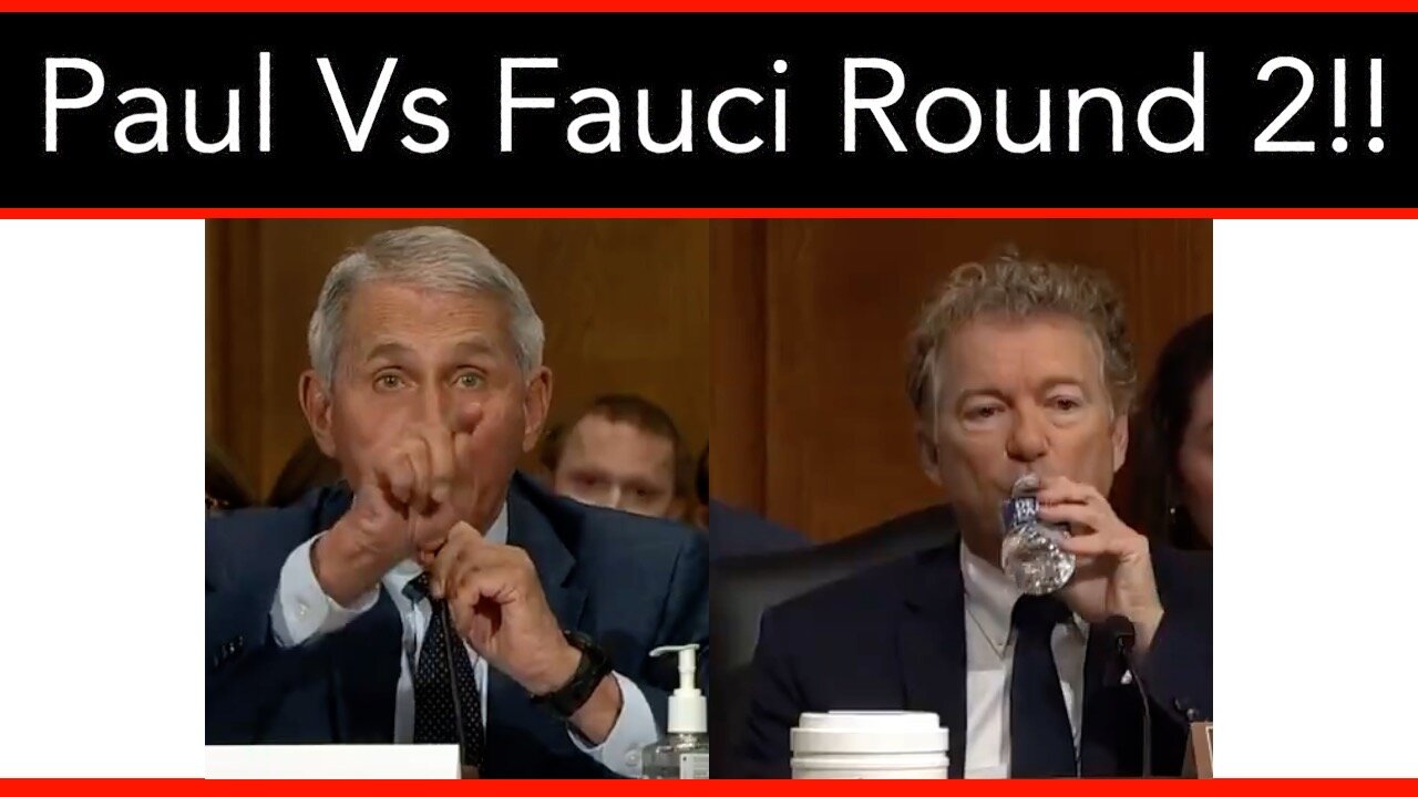 Paul Vs Fauci Round 2 (Volume Warning)