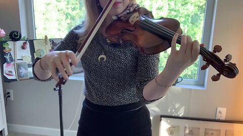 B Harmonic Minor Scale Violin Tutorial