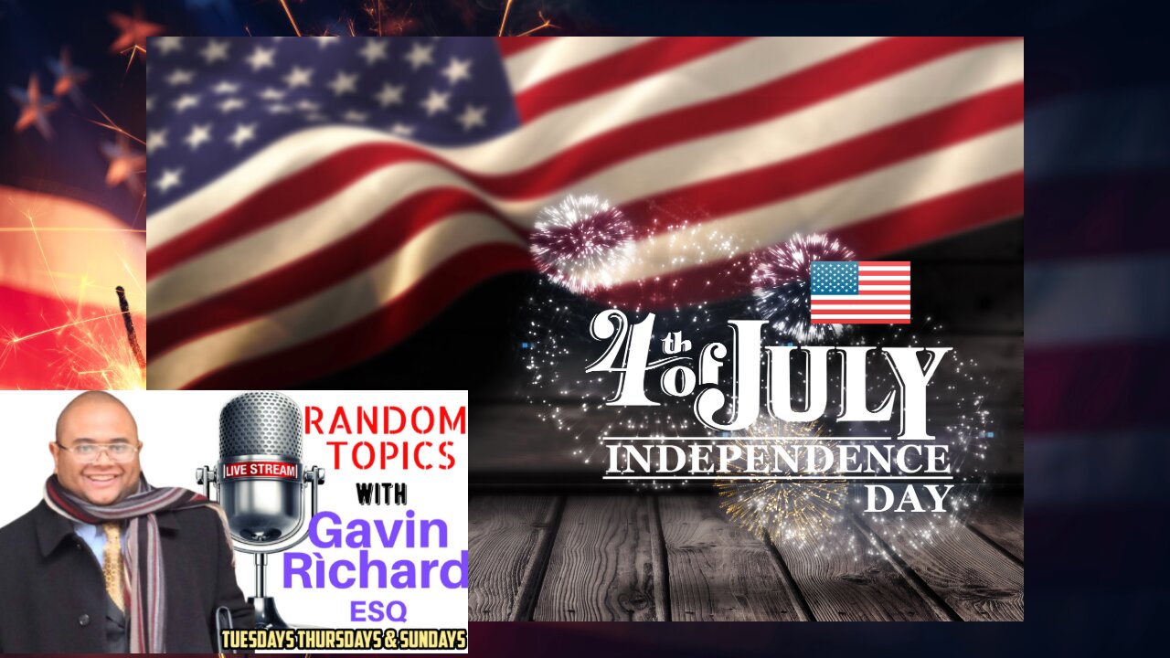An Independence Day of Random Topics